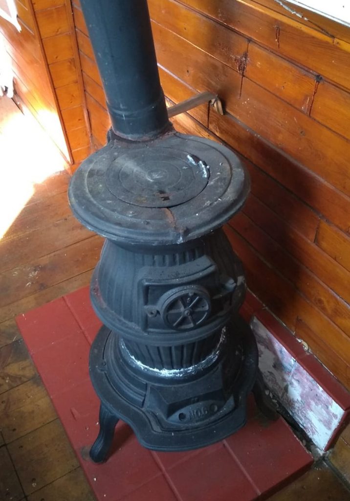 Broken Old Boat Stove