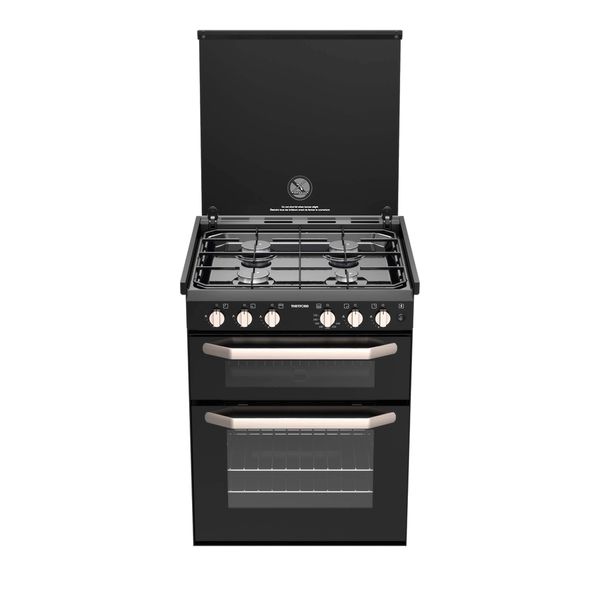 Thetford K1520 - LPG Cooker - 12V Ignition - With Shut Off Lid