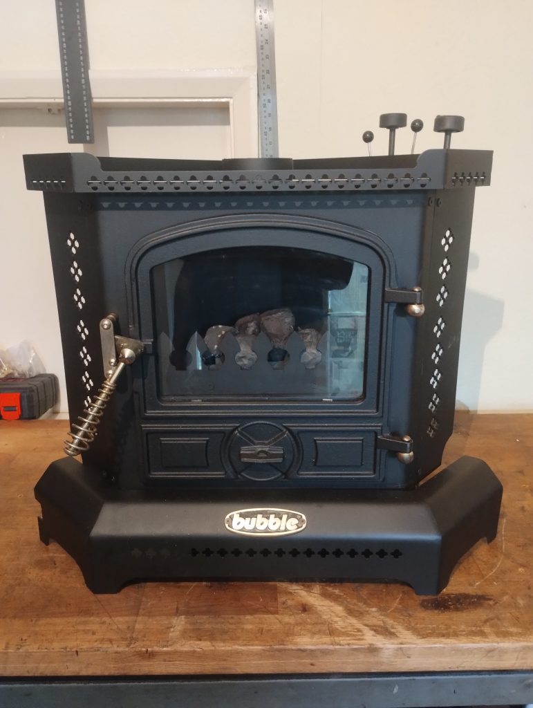 Refurbished Buuble Corner Boat Stove - Diesel