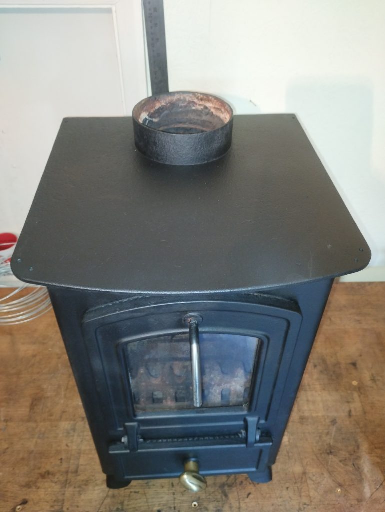 Used Villager Heron Boat Stove - Top View