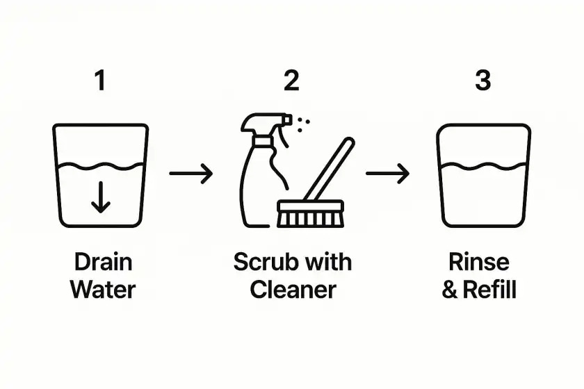 Systematic Approach For A Cleaner Caravan Water Tank