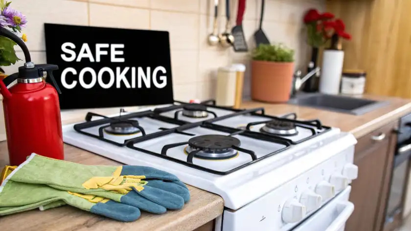 Marine LPG Cooker Safety