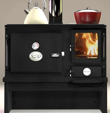Salamander Multi Fuel Cooking Range and Stoves Are A Perfect Fite For Narrowboats