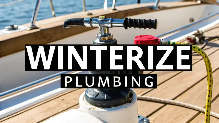 Winterise Boat Plumbing