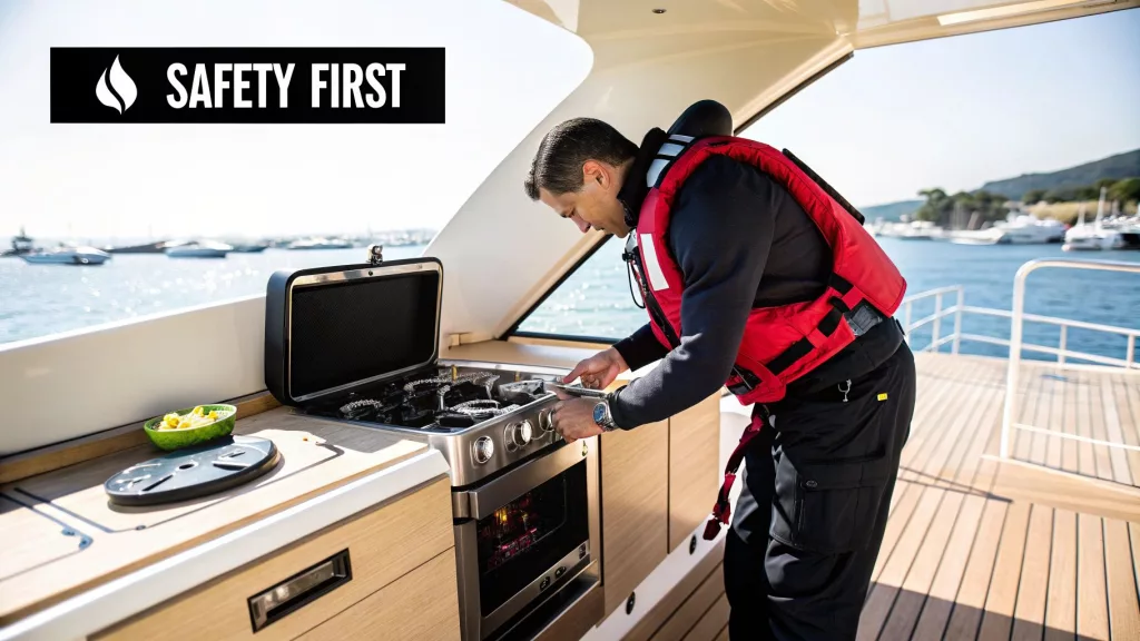 Boat Cooker Safety