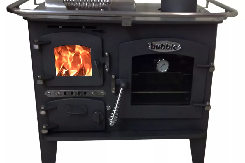 Bubble Narrowboat Range Cooker - Solid Fuel