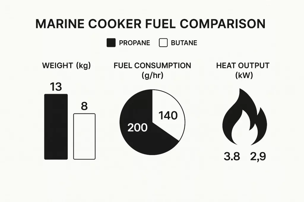 Cooker for Boat - Infographic