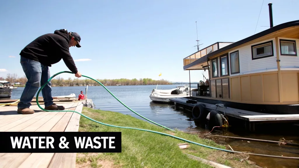 Live on a Boat - Water and Waste