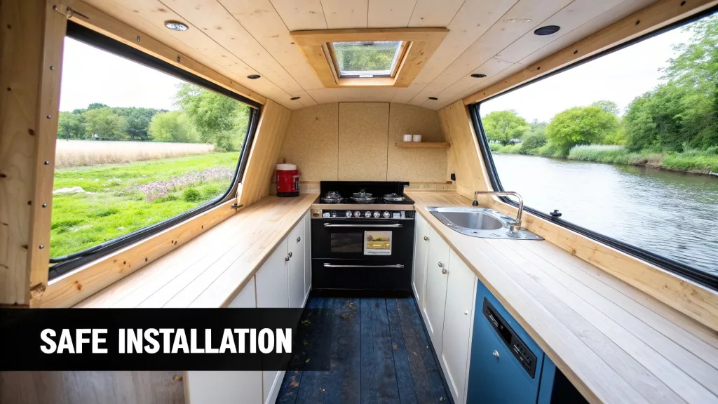 Safe Installation of Diesel Cookers for Narrowboats