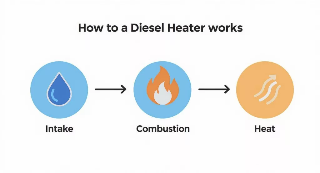 Diesel Heater for Caravans Infographic