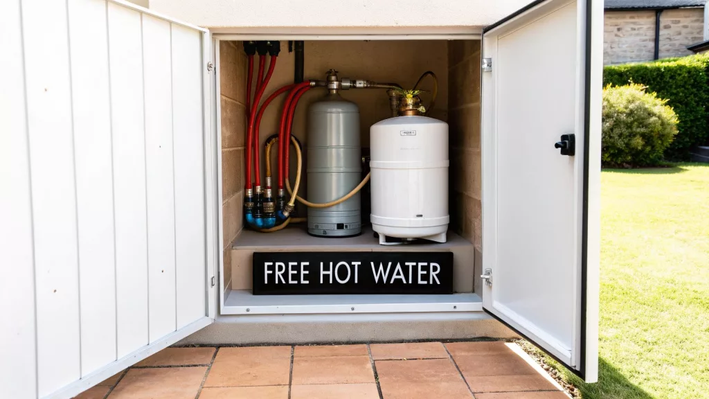 Get Free Hot Water By Integrating The Engine Into Your Canal Boat Central Heating System