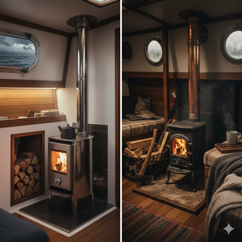 Two Stoves for Boats